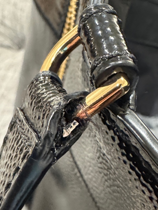 Tory Burch Ivy Side Zip Patent Leather Tote - Picture 16 of 17